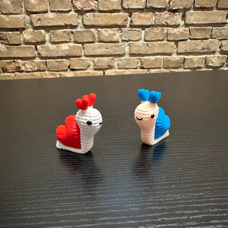 Magnes 3D – Ślimak z sercem