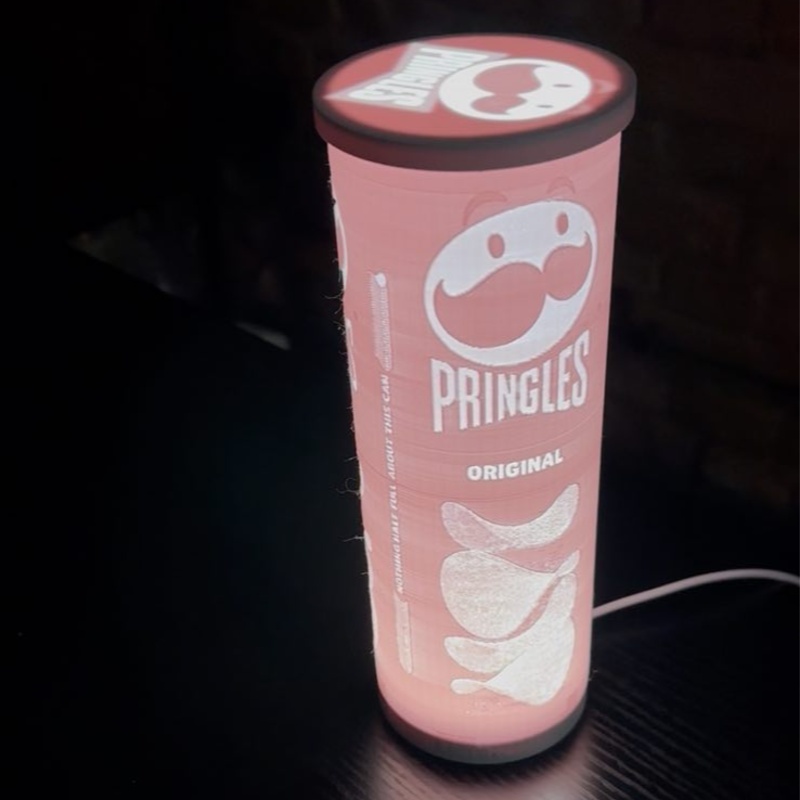 Lampka LED - Puszka Pringles (inspiracja)